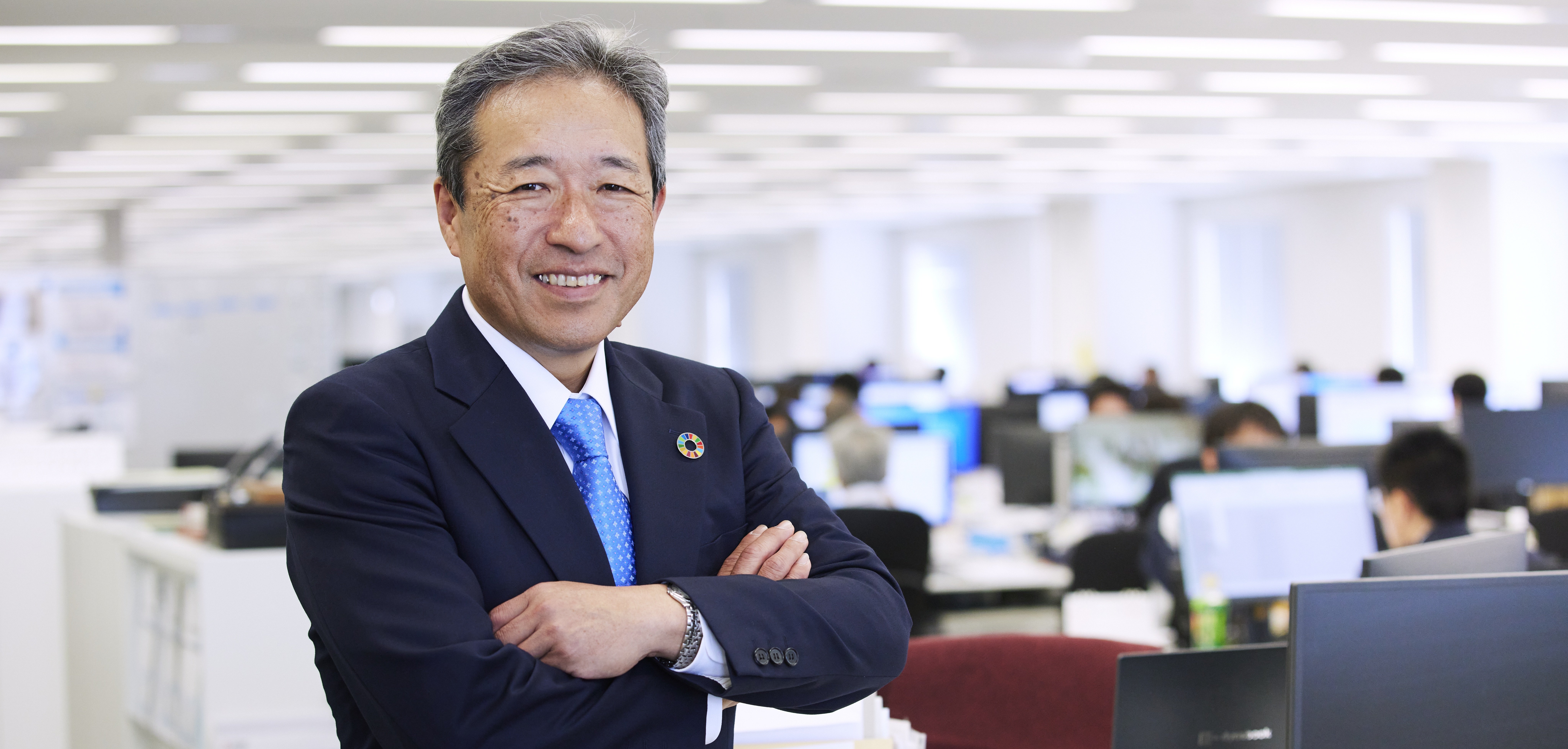 写真：三菱化工機株式会社　取締役社長　田中 利一