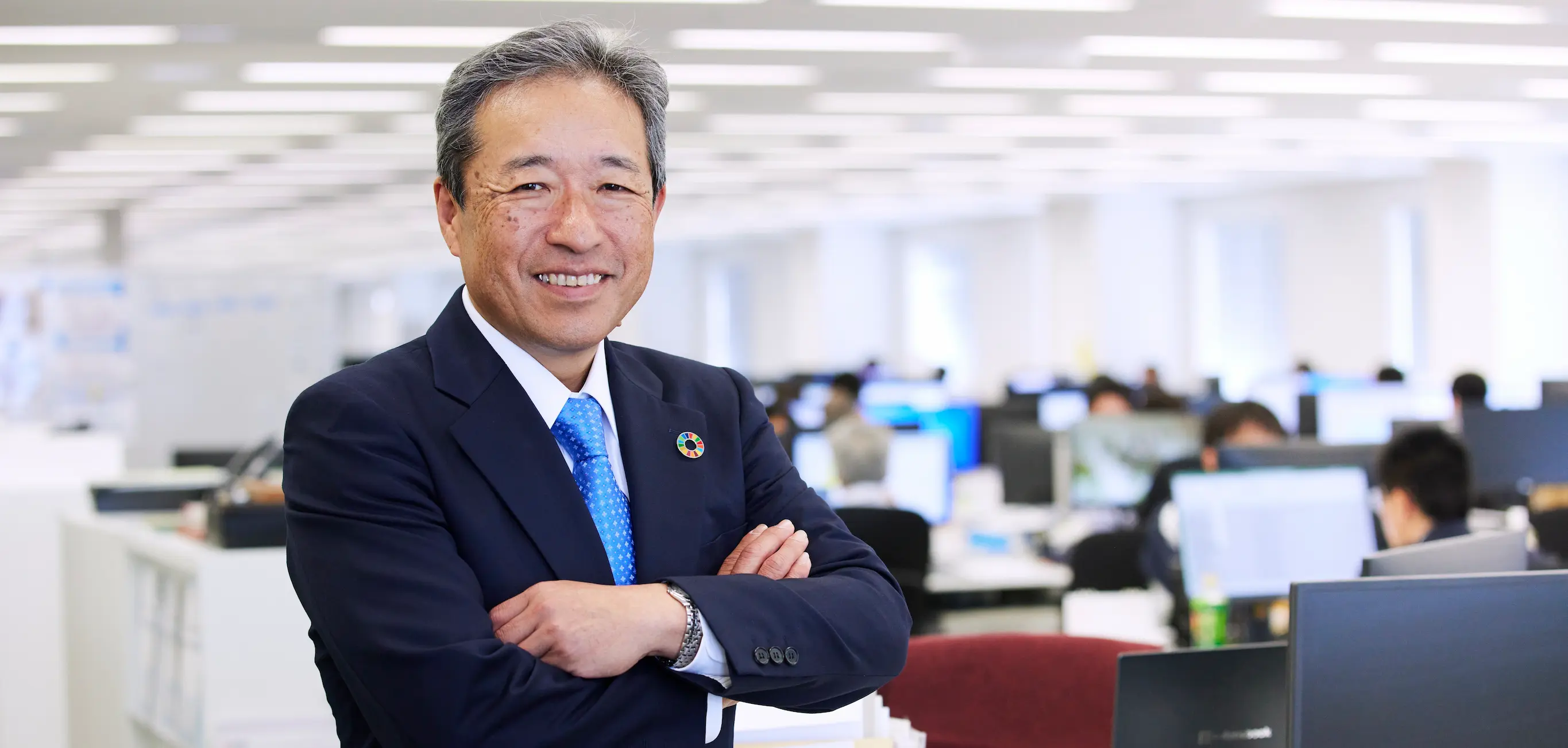 写真：三菱化工機株式会社　取締役社長　田中 利一