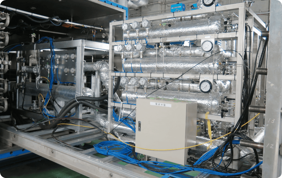 Hydrogen absorbing alloy compressor (demonstrator)