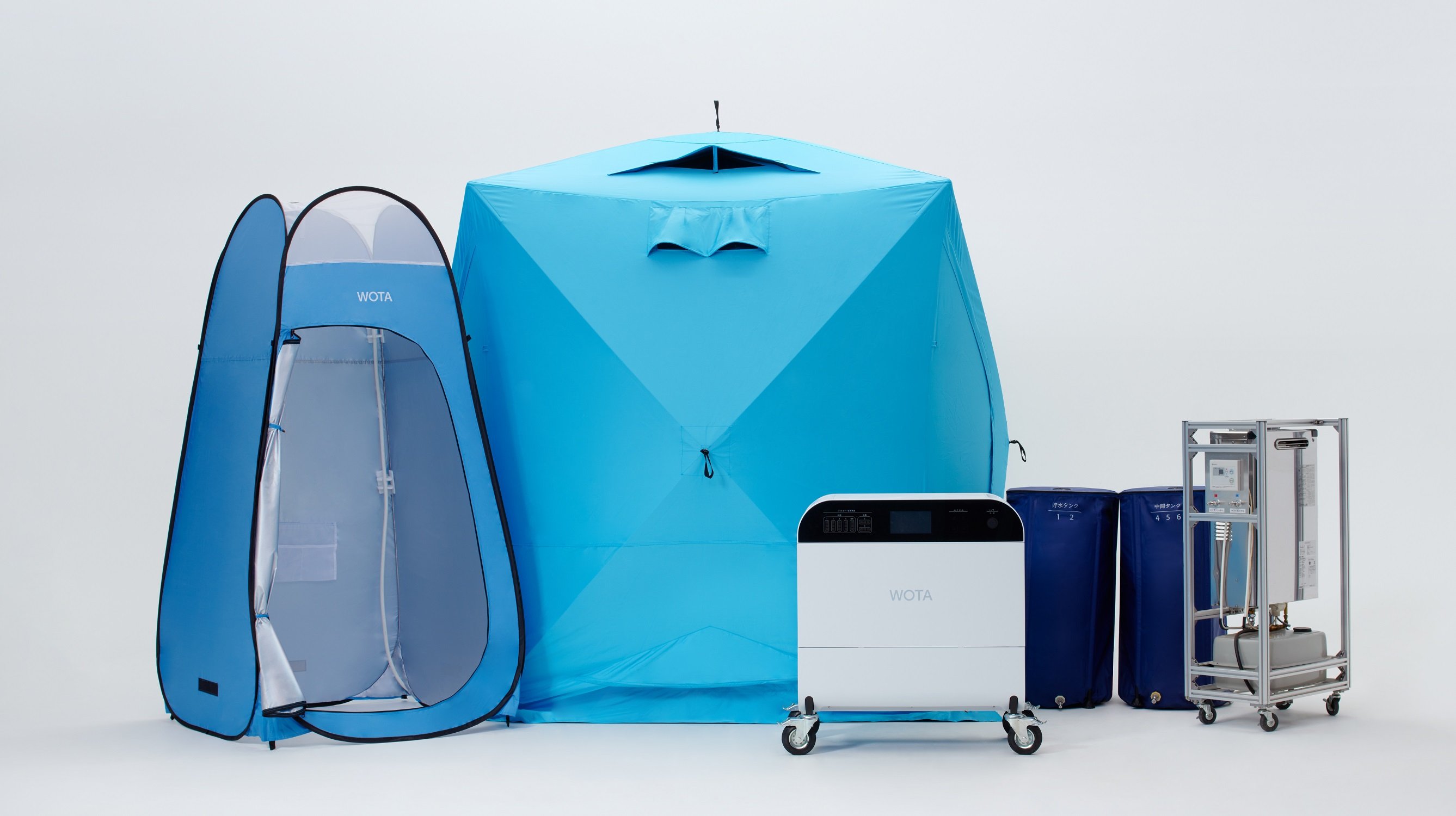 ポータブル水再生システム「WOTA BOX」